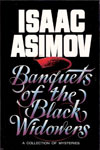 Banquets of the Black Widowers, Isaac Asimov, cover by Al Nagy