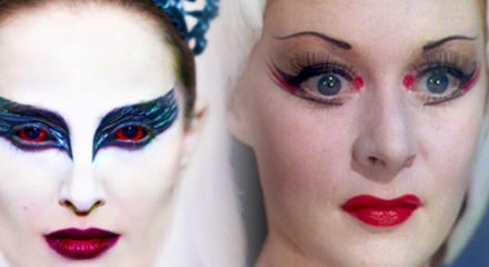 Natalie Portman and Moira Shearer's dramatic makeup