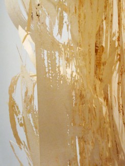 Emily Henretta's lasercut paper installation, Columbia Open Studios