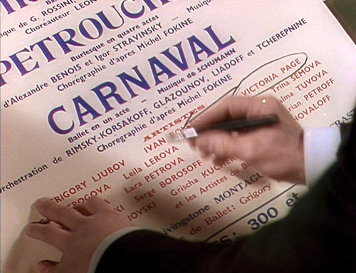 The Red Shoes typeset poster