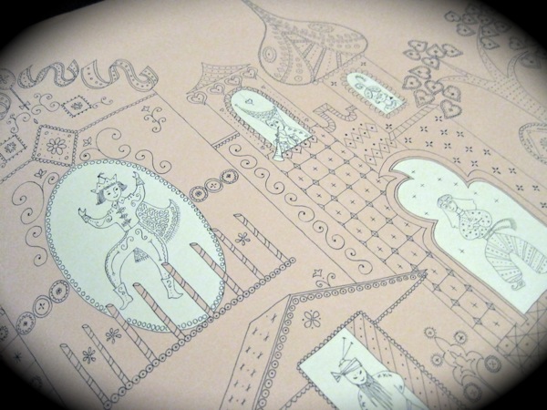 Nutcracker Land of the Sweets drawing