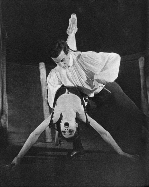 Zizi Jeanmaire in Petit's "Carmen" Scene V