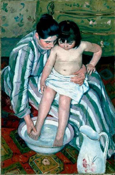 Mary Cassatt, "The Child's Bath"