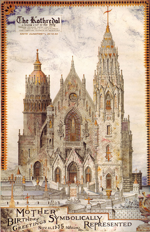 Achilles Rizzoli's "Mother Symbolically Recaptured/The Kathedral"