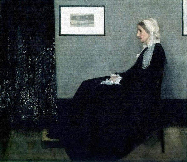 "Arrangement in Grey and Black: Portrait of the Painter’s Mother," James McNeill Whistler